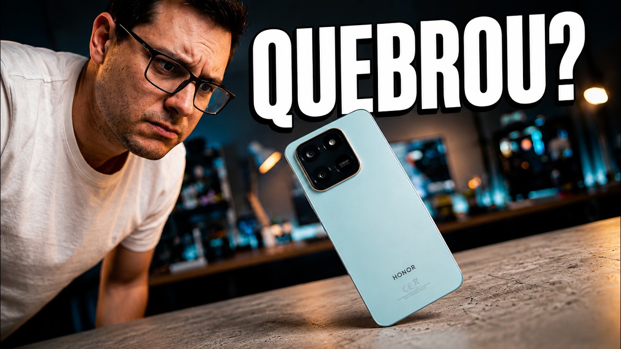 FORÇA BRUTA! HONOR X7d é RESISTENTE de VERDADE!