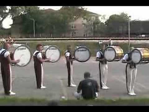 2006 Cadets Bass Drum Line - Finals Lot 1