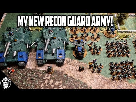 My NEW Tournament Recon Guard Army! | Astra Militarum | Warhammer 40,000