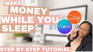 How to Make SVG Files in Canva to Sell on Etsy | Digital Product Ideas | Make Money Online