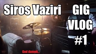 Gig VLOG #1 - Slippery stage, spooky dog and a failing throne