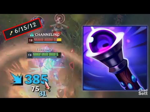 When 6/15 TANK Rammus buy Void Staff..