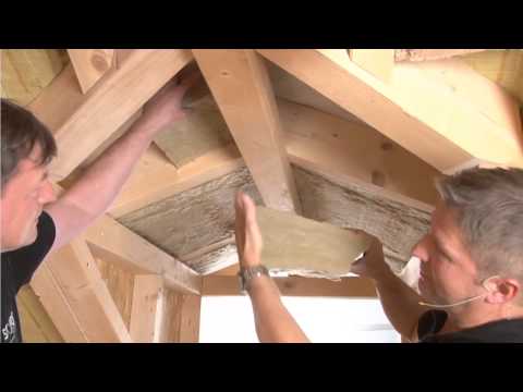 Holzrahmenbau: Dämmung der Dachgaube mit ULTIMATE ✔ ISOVER live ★ Web TV für Handwerker