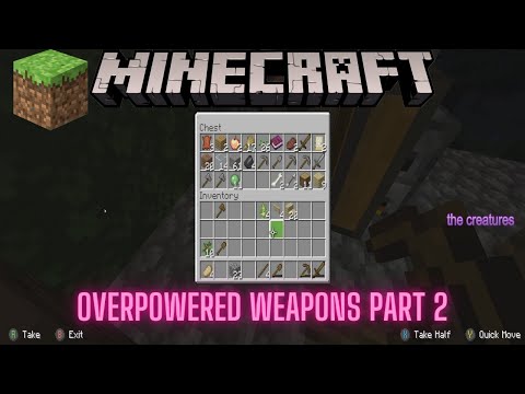 Minecraft - Overpowered Weapons World Part 2