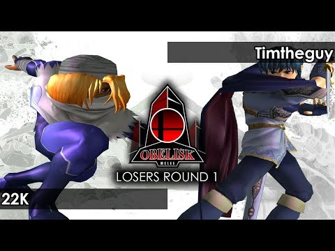 Melee: 22K (Sheik) V Timtheguy (Marth) - Obelisk 60 Tournament SSBM
