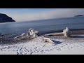 the sound of  deep lake, old woman bay,lake superior