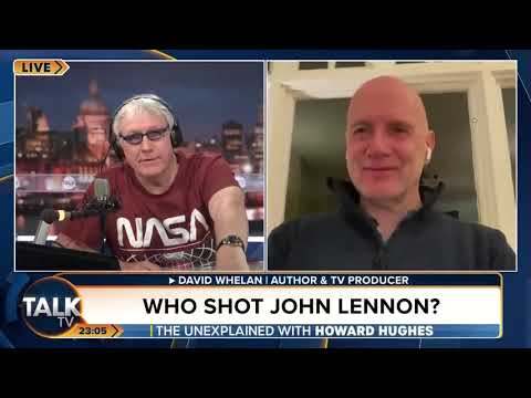David Whelan Live on Talk TV  Discussing His John Lennon Assassination Investigation. 30.04.2023