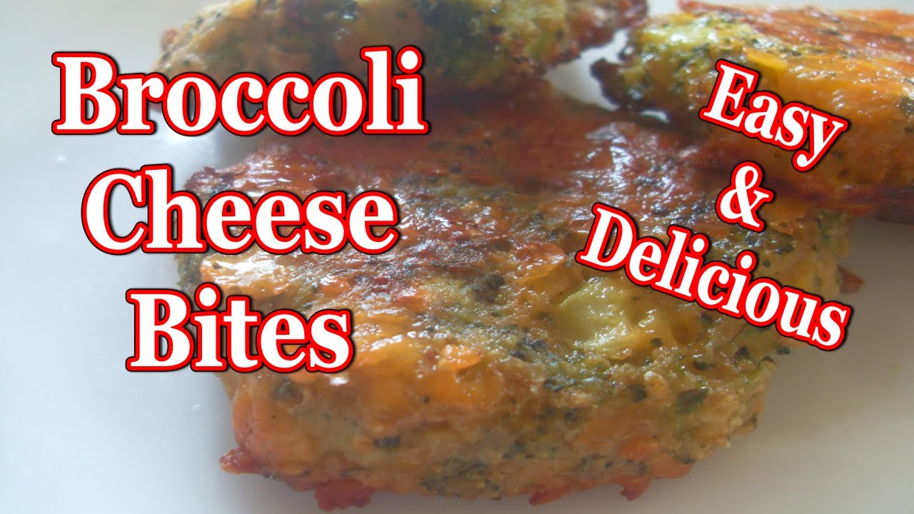 Broccoli Cheese Bites ~ Great Side Dish or Snack!
