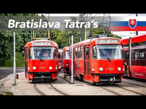 🇸🇰 Tatra trams in Bratislava