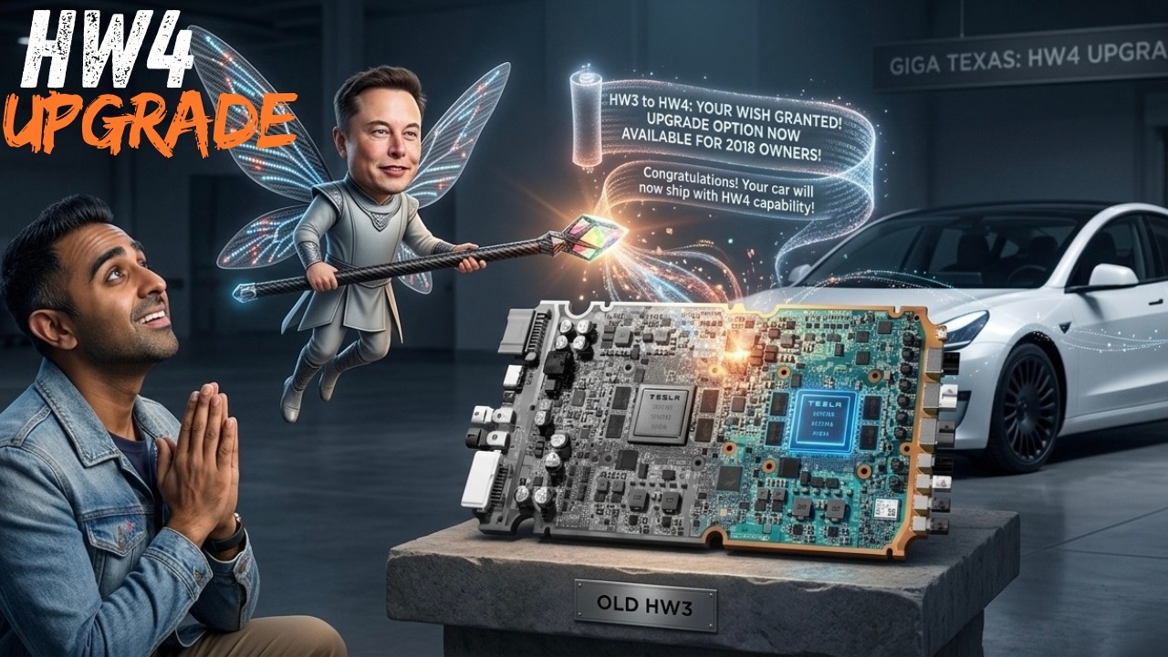 Tesla HW3 Owners Rejoice! HW4 upgrade is coming!