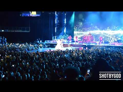 NICKI MINAJ BRING OUT STYLO G TOUCH DOWN LIVE LONDON UK O2 2019