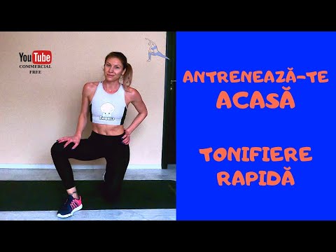 20 minute Tabata workout! Slabeste rapid, scapa de grasime. Antrenament tot corpul.