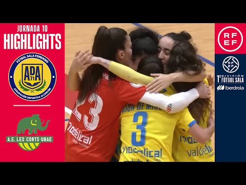 Resumen #PrimeraIberdrola | Arriva AD Alcorcón 4-4 Les Corts UBAE | Jornada 10