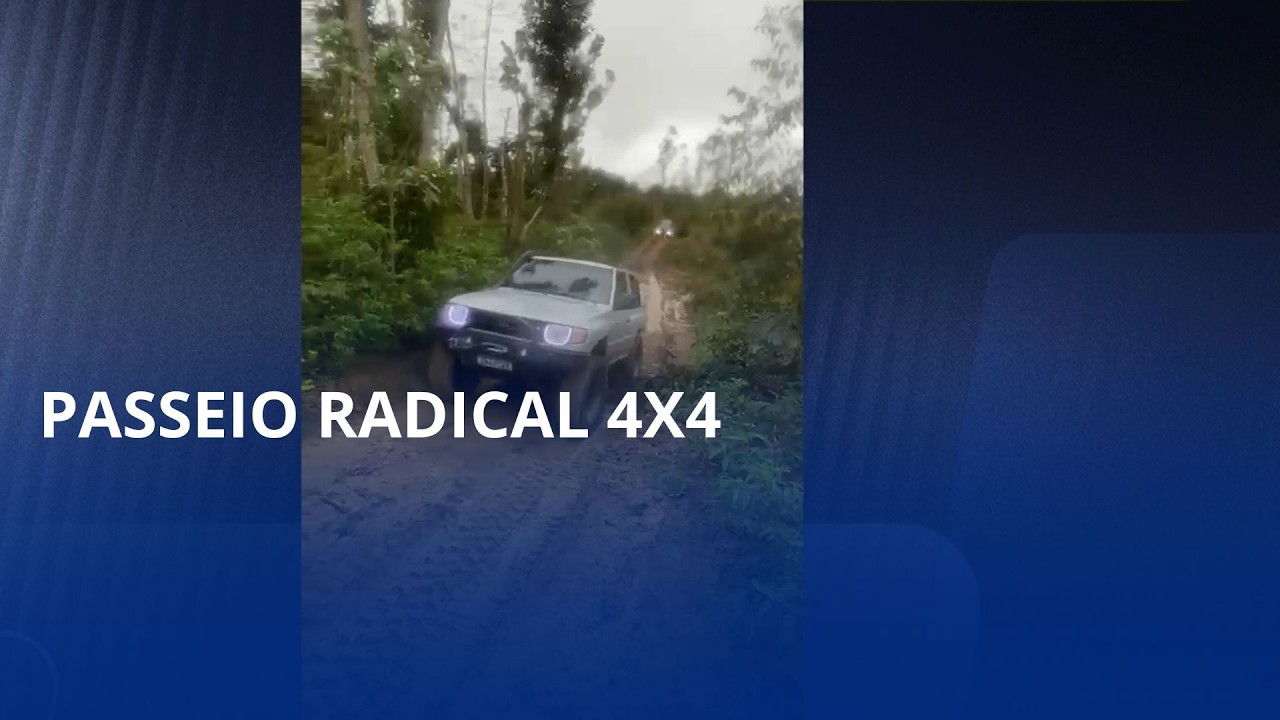 Passeio Radical 4X4. Evento vai ser sábado em Trombudo Central