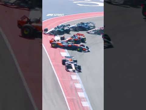 The Craziest View of McLaren Collision at COTA 🤯