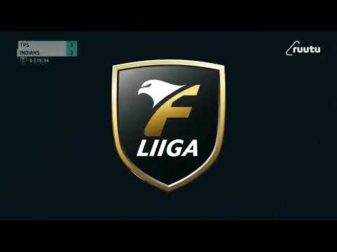 F-liigaM, puolivälierät TPS - Indians, 15.3.2023, tilanne ajassa 55:28.