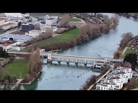 Aare und Schleuse Port - Flying4Fun - 2024 - Swiss