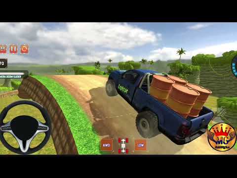 Pickup Truck Simulator Game 3D - 4x4 Pickup Trucks on offroad Trucks Level #6