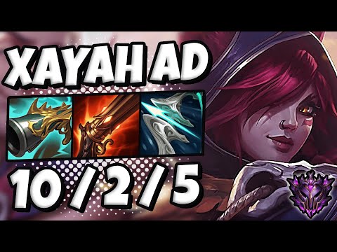 Xayah vs Vayne [ ADC ] Lol Korea Master Patch 12.1 ✅