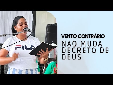 RAFAELA NASCIMENTO | VENTO CONTRÁRIO NÃO MUDA DECRETO DE DEUS