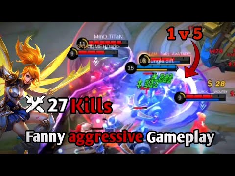 27 kill by global fanny with an aggressive unstoppable cables | gameplay by Jungle diff