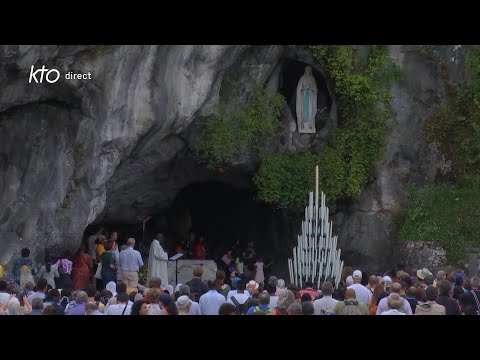 Chapelet du 16 août 2023 à Lourdes