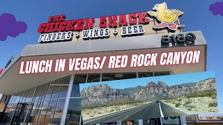 Lunch @ Chicken Shack | Las Vegas from My Jeep O|||||||O | Red Rock Canyon to Blue Diamond Rd.