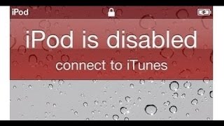 How to fix disabled iPod / iPhone - Apple