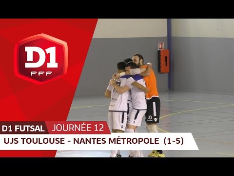 J12 : UJS Toulous  - Nantes Metropole Futsal (1-5)