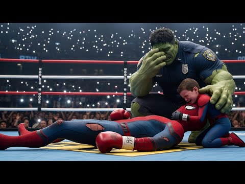 Spider-Man’s Sad Defeat 😢 | Hulk & Spiderman Son’s Emotional Moment | Veo 3 Ai video
