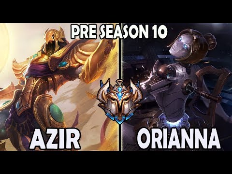 Azir vs Orianna MID [ SK Pirean ] Challenger Korea