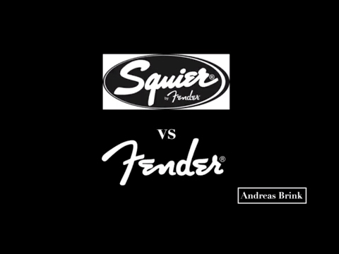 Squier vs Fender Precision Bass - A sound comparison