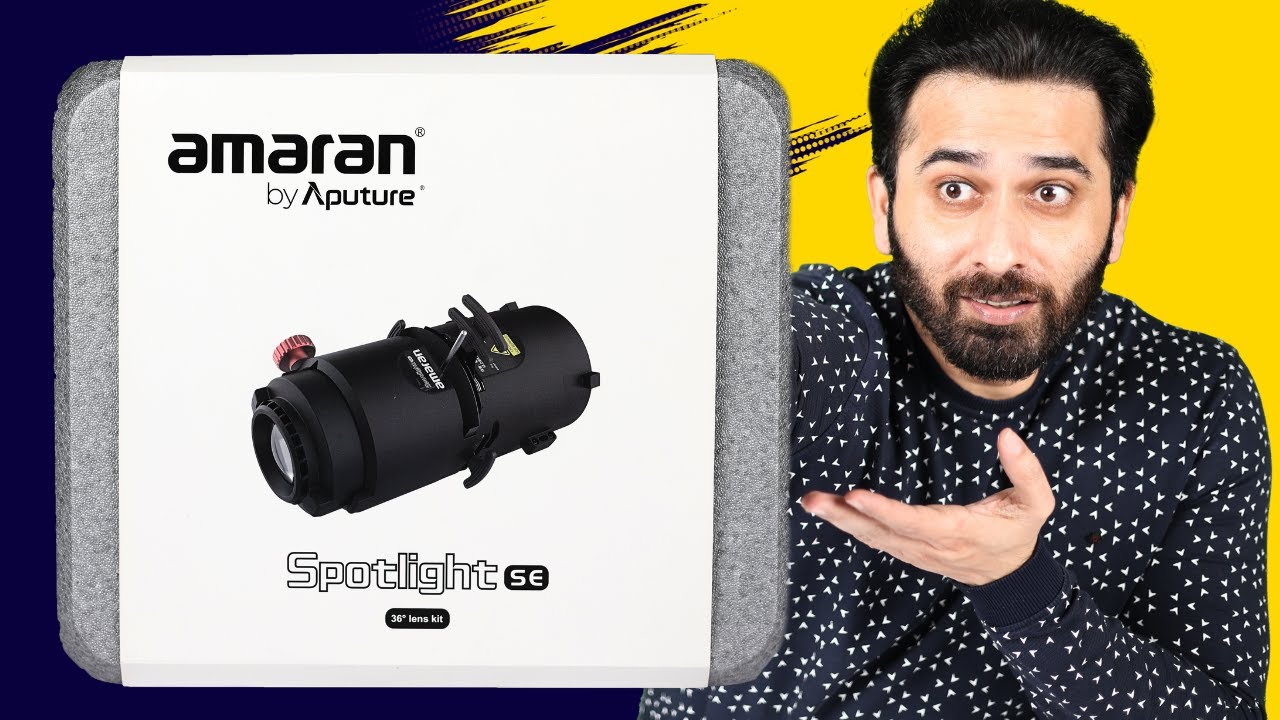 AMARAN Spotlight SE 36 degree lens kit review | Born Creator