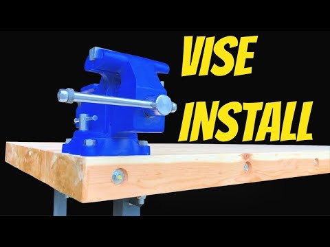 BENCH VISE - How To Install A Vise