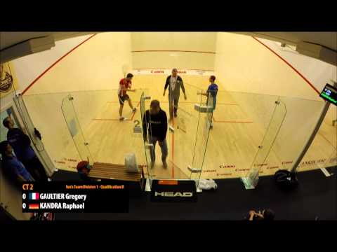 European Team Squash Championships 2015 Court 2 Day 2
