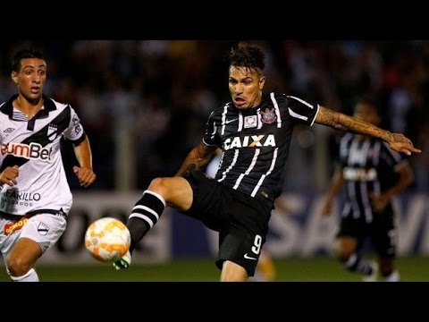 Corinthians 2x1 Danúbio GOLS COPA LIBERTADORES || 17/03/2015