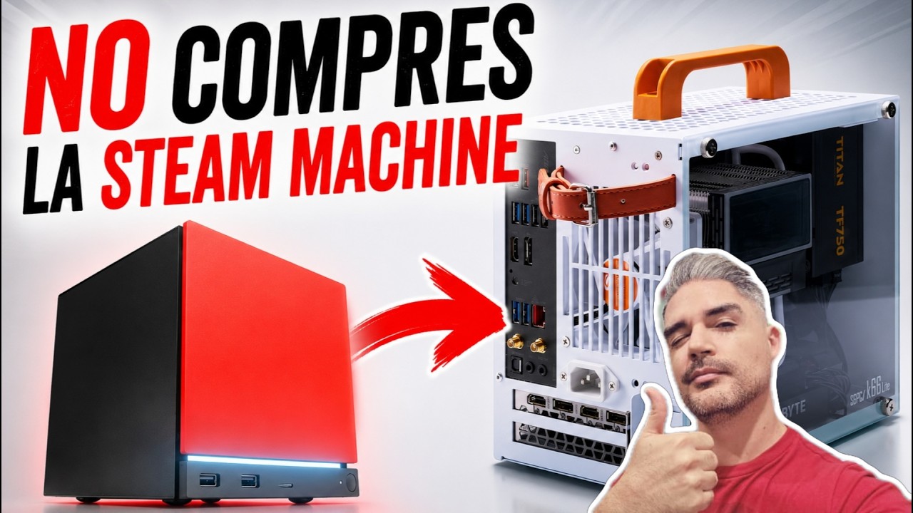 No compres la Steam Machine! Ve por esta PC, más potente y más económica! 🔥