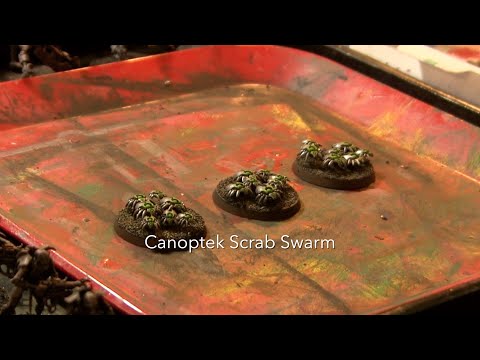 How To Paint Canoptek Scarab Swarm