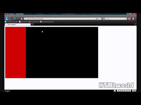 HTML Tutorial: Der DIV-Container in HTML | deutsch