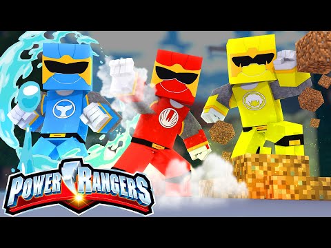 Minecraft: PODERES ELEMENTARES *ar, terra e água* - POWER RANGERS 2 Ep.06 ‹‹ P3DRU ››