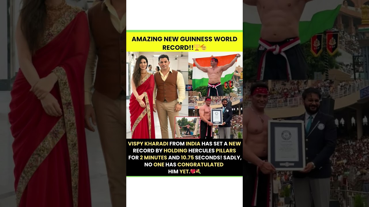 💪🇮🇳 Vispy Kharadi — The Indian Iron Man Redefining Strength  extraordinary display of endurance and