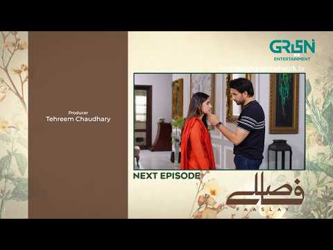 Faaslay Episode 27 ( Teaser ) 31st January 2026 | Ali Ansari - Saboor Aly | Green TV Entertainment