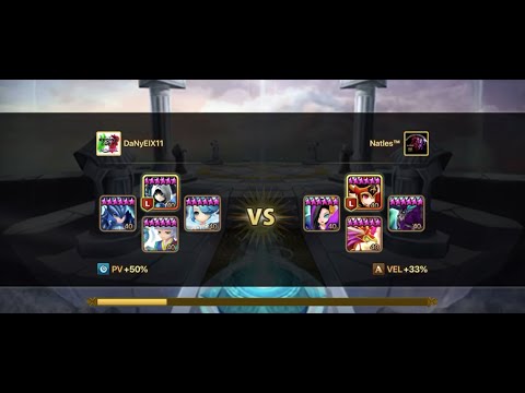 ☆ Summoners War Tetrarchia ☆ |Ariel Chow Tetra Woosa VS Vanessa Giana Perna Zeratu|