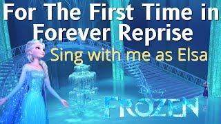 For The First Time in Forever Reprise Karaoke (Anna only) - Sing with me as Elsa