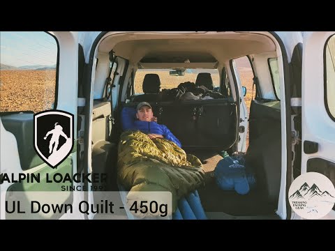 Alpin Loacker UL Down Quilt - Test and Review in the Sahara