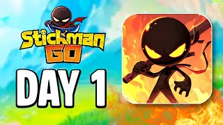 Idle Adventure just kicked off in Stickman Go!