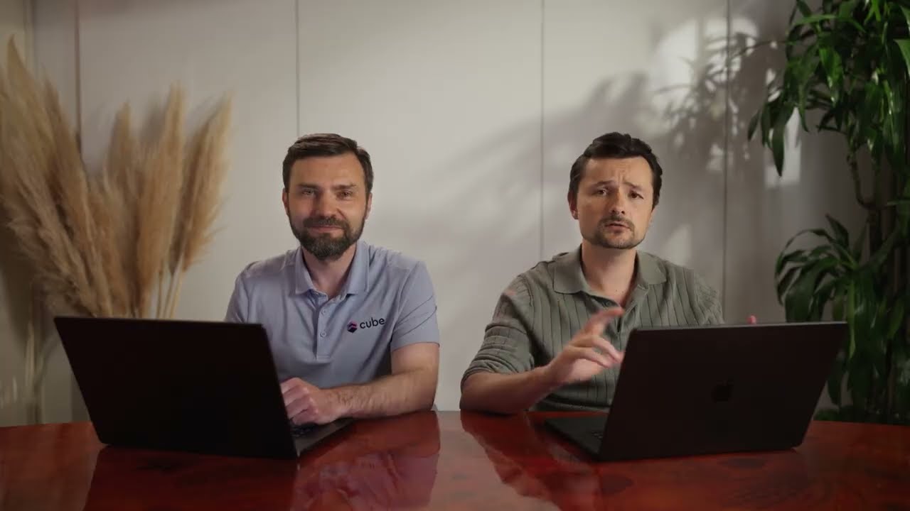 Cube agentic analytics workshop on YouTube