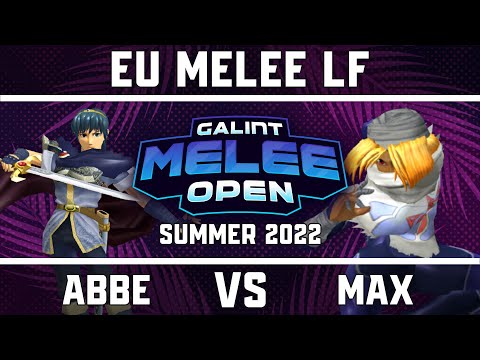 Abbe (Marth) vs max (Sheik) - EU Melee Losers Finals - GMO Summer '22
