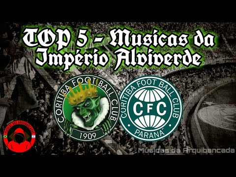 TOP 5 - MÚSICAS DO CORITIBA (C/ LETRA)