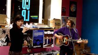 Emmy The Great & Tim Wheeler - Jesus The Reindeer live in Rise Records, Bristol